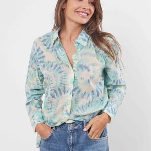 MAISON HOTEL - LAYLA BLOUSE - TASMANIA SEA